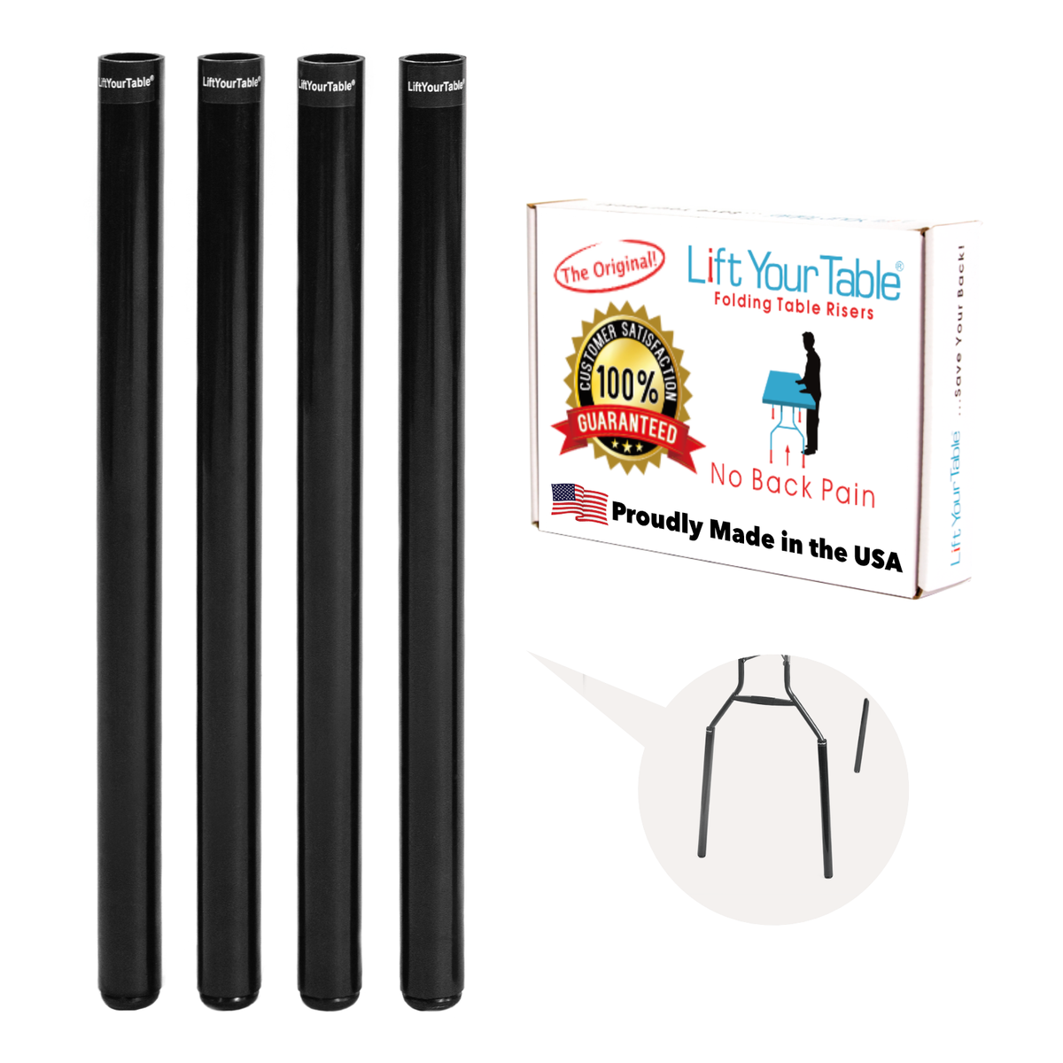Folding Table Risers (Choose Your Risers)