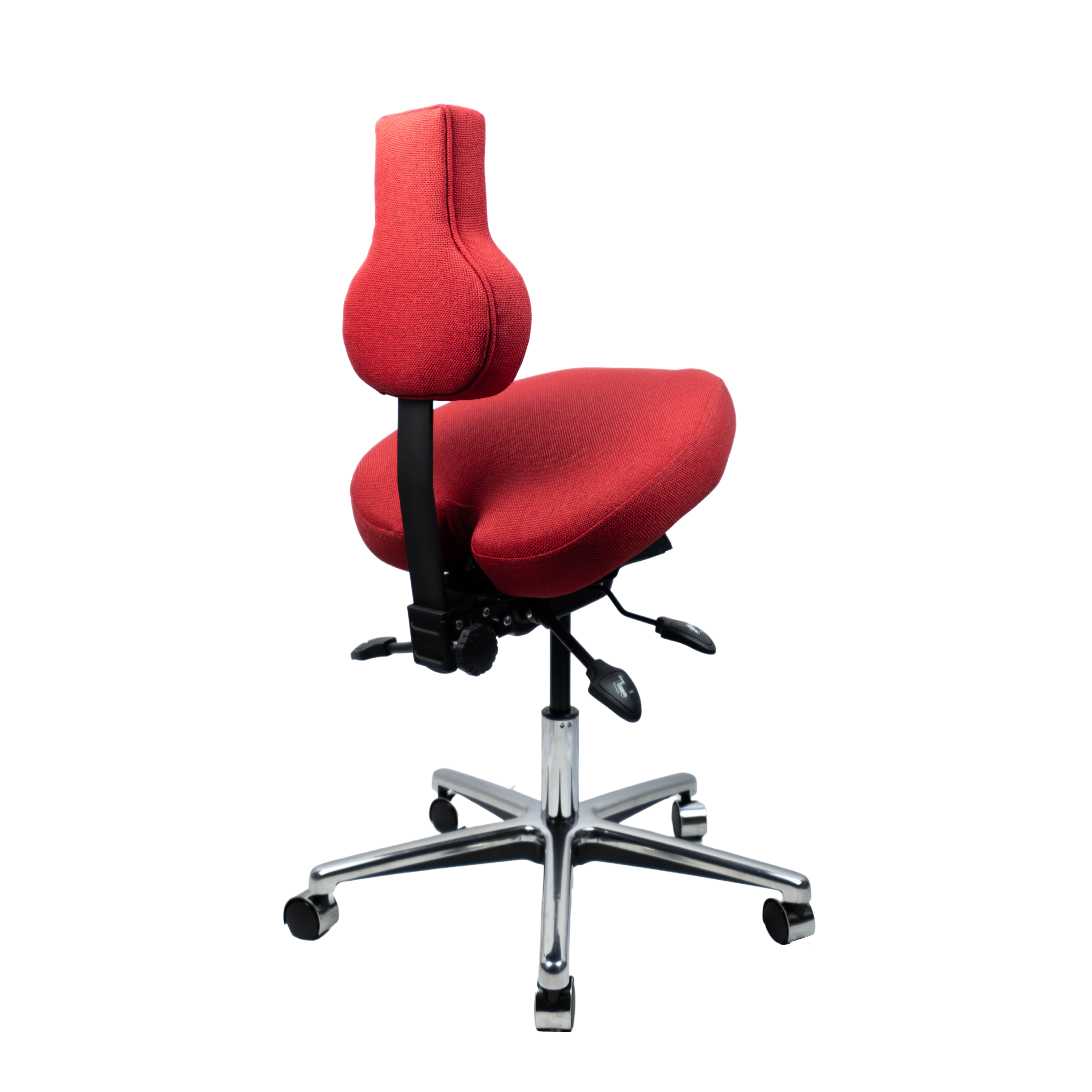 Red discount spinny chair