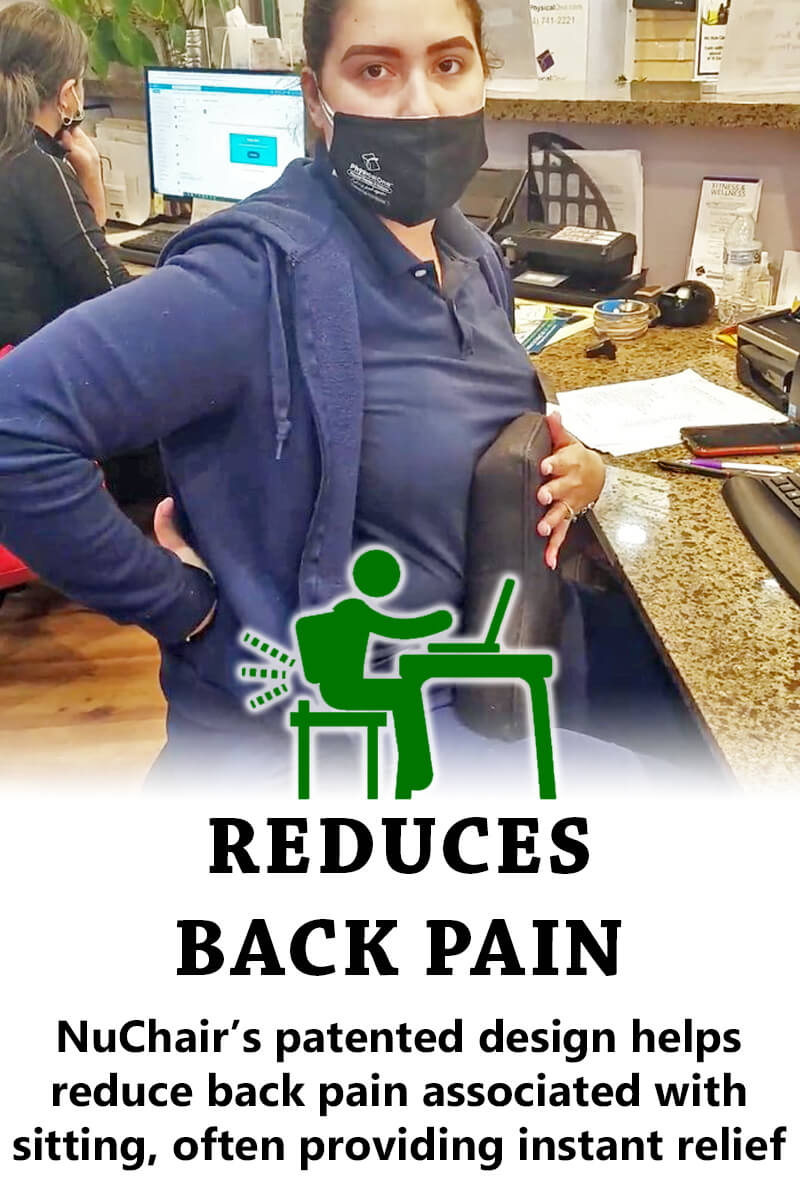 NuChair Reduces Back Pain