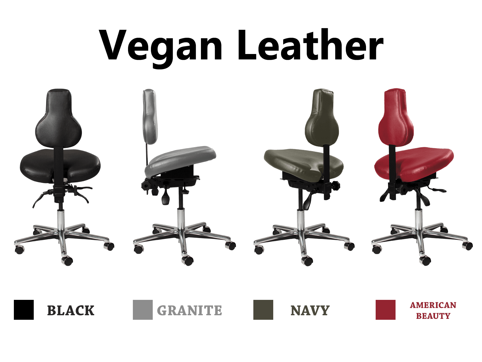 NuChair - Vegan Leather Color Options